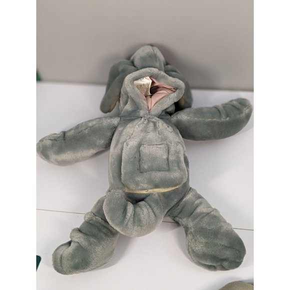 WRINKLES the DOG Vintage 80s Dog Puppets Lot of Two 15" WORKS - Picture 6 of 16